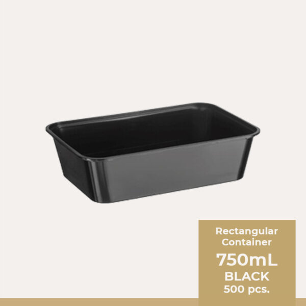 Black Rectangular Containers